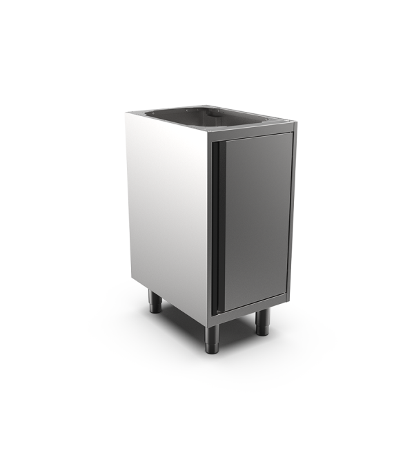 Cabinet units with hinged doors and grid supports - 600