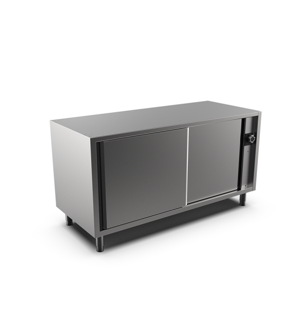 Heated cabinet units with sliding doors - 700