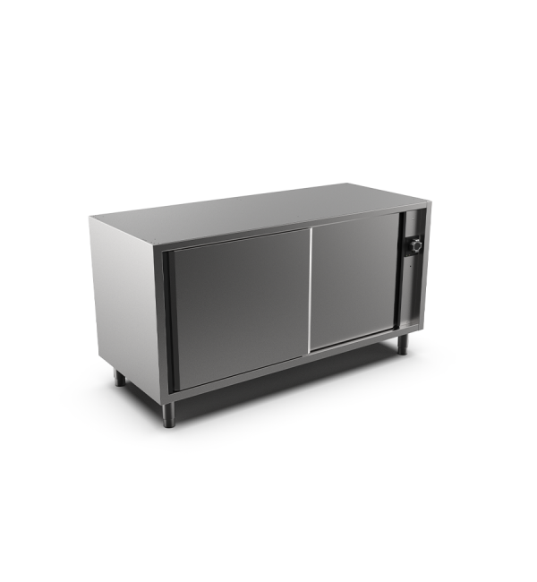 Pass through heated cabinet units with sliding doors - 700