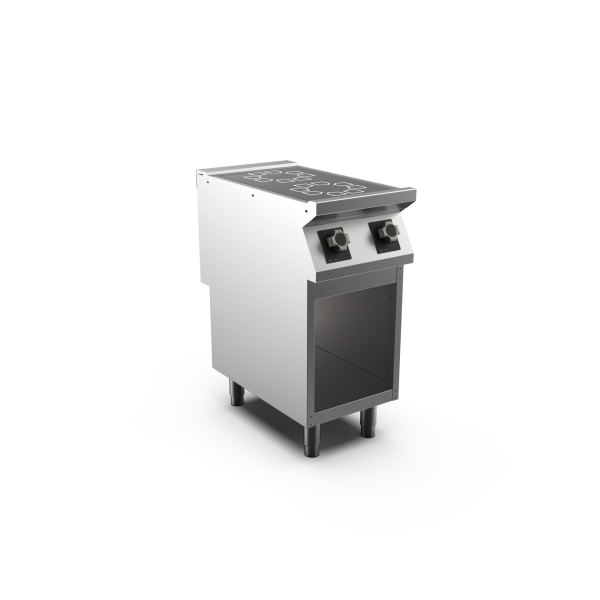 FOURNEAU VITRO 2 ZONES PLACARD OUVERT