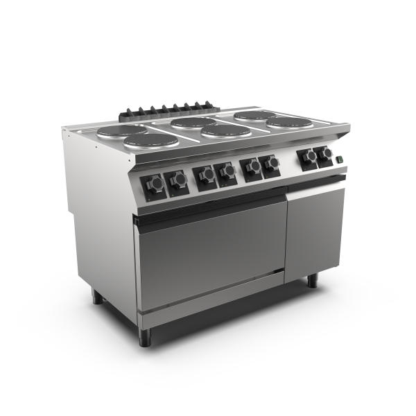 COCINA ELÉ. 6 ZONAS RED. HORNO ELÉ. VEN.