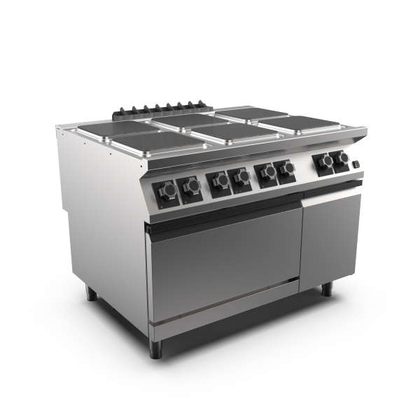COCINA ELÉ. 6 ZONAS CUA. HORNO ELÉ. VEN.