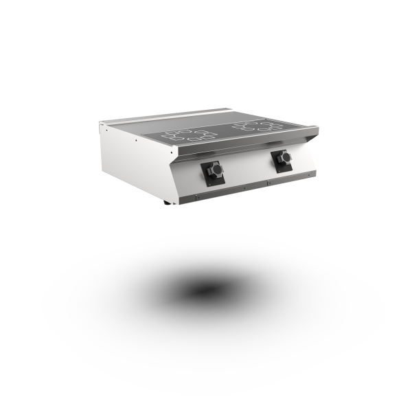 PLAQUE INDUCTION 2 ZONES FRONTALES TOP