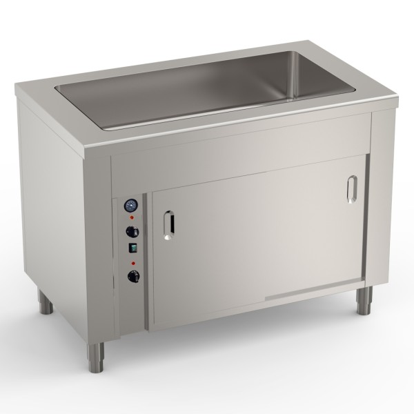 BAINMARIE AUF WÄRMESCHRANK 4 x GN 1/1