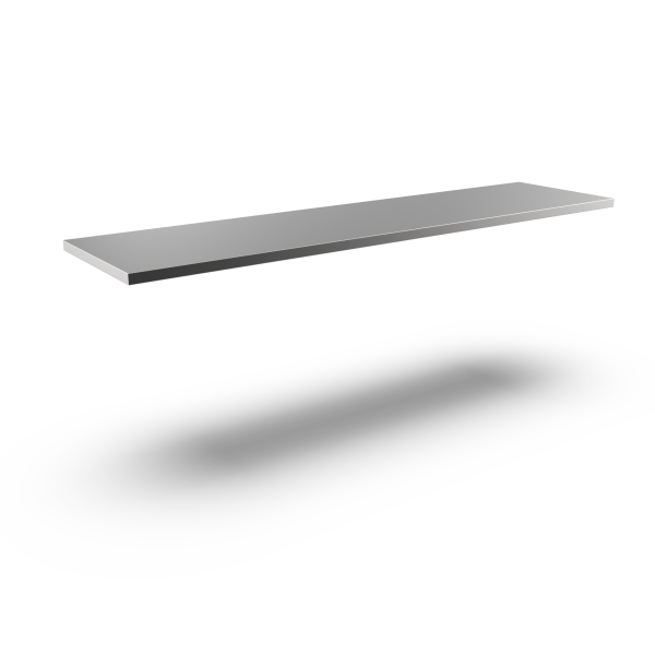 PLAN DE TRAVAIL BORD CARRÉ L. 2400