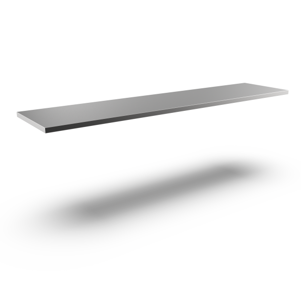 PLAN DE TRAVAIL BORD CARRÉ L. 2600