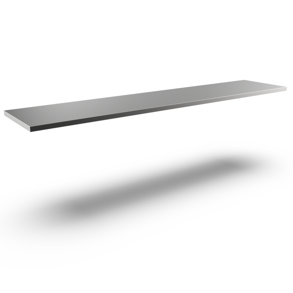 PLAN DE TRAVAIL BORD CARRÉ L. 2800