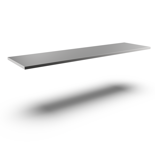 PLAN DE TRAVAIL BORD CARRÉ L. 2600