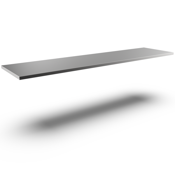 PLAN DE TRAVAIL BORD CARRÉ L. 2800