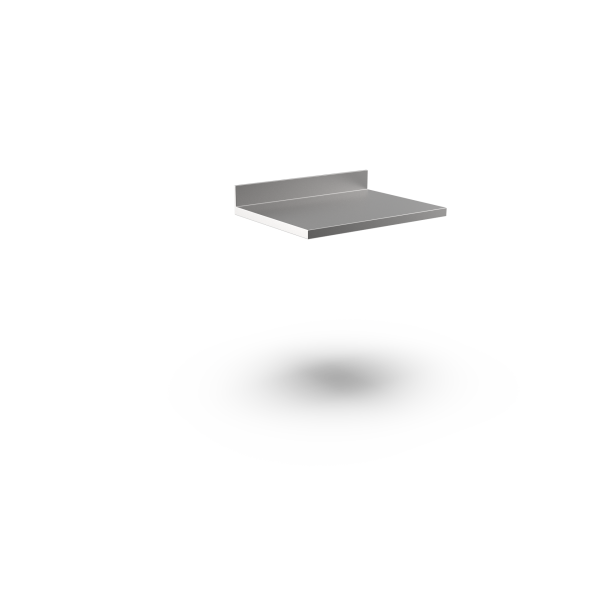 SQUARE EDGE WORKTOP W/R-UPSTAND 800