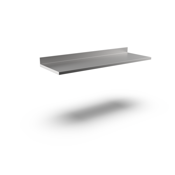 SQUARE EDGE WORKTOP W/R-UPSTAND 1800