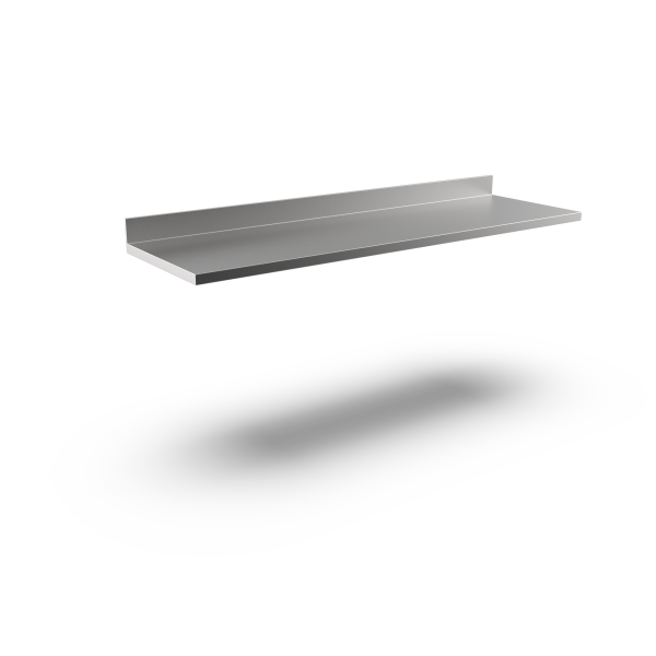 SQUARE EDGE WORKTOP W/R-UPSTAND 2000