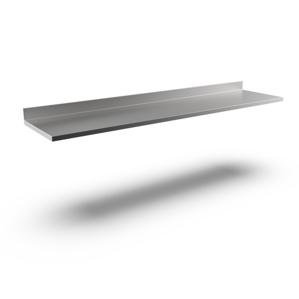 SQUARE EDGE WORKTOP W/R-UPSTAND 2600