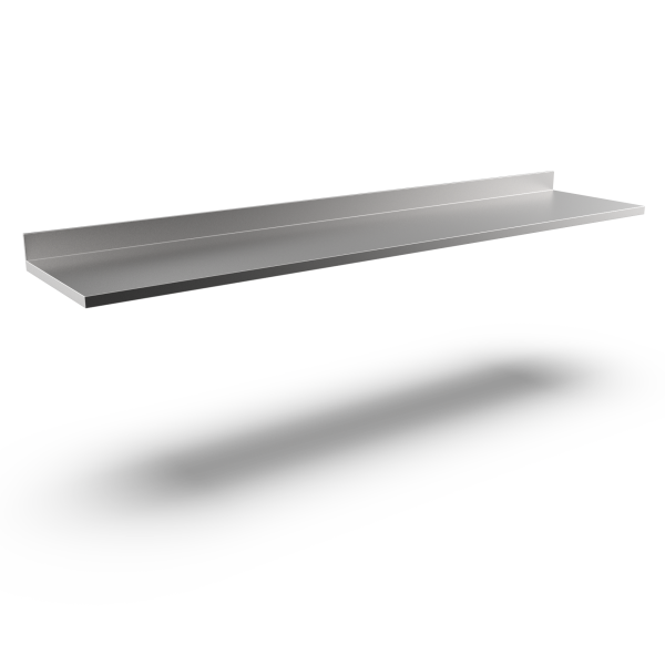 SQUARE EDGE WORKTOP W/R-UPSTAND 2800