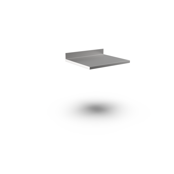 SQUARE EDGE WORKTOP W/R-UPSTAND 800