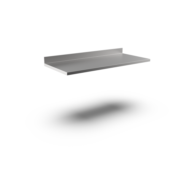 SQUARE EDGE WORKTOP W/R-UPSTAND 1600