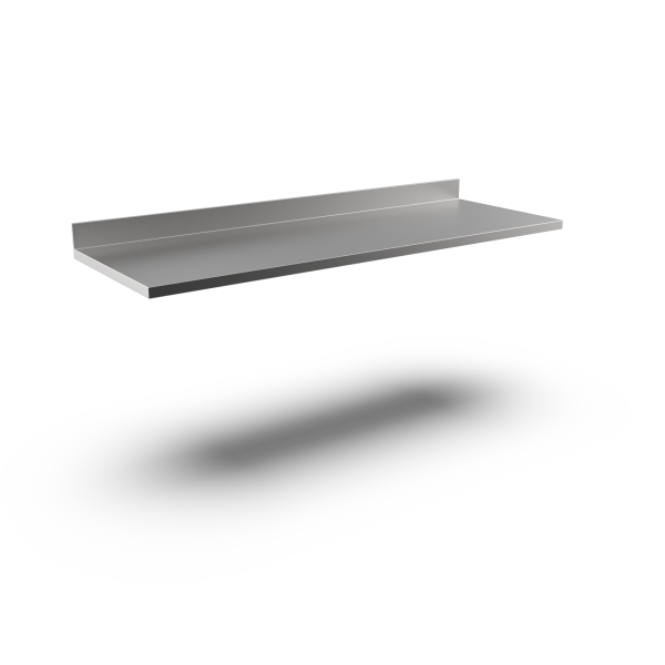 SQUARE EDGE WORKTOP W/R-UPSTAND 2000