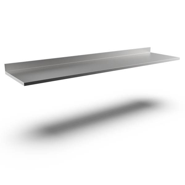 SQUARE EDGE WORKTOP W/R-UPSTAND 2400