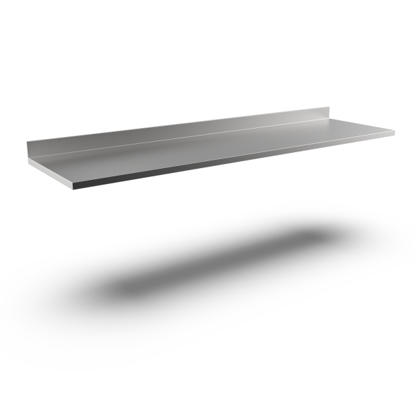 SQUARE EDGE WORKTOP W/R-UPSTAND 2600