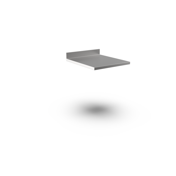 SQUARE EDGE WORKTOP W/R-UPSTAND 700
