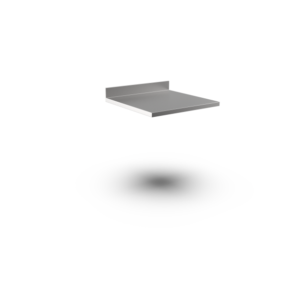 SQUARE EDGE WORKTOP W/R-UPSTAND 800