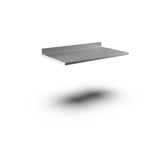 SQUARE EDGE WORKTOP W/R-UPSTAND 1400