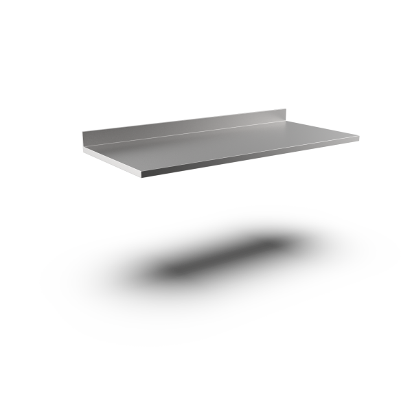 SQUARE EDGE WORKTOP W/R-UPSTAND 1800