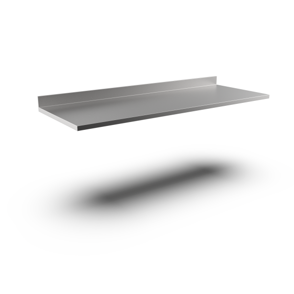 SQUARE EDGE WORKTOP W/R-UPSTAND 2200