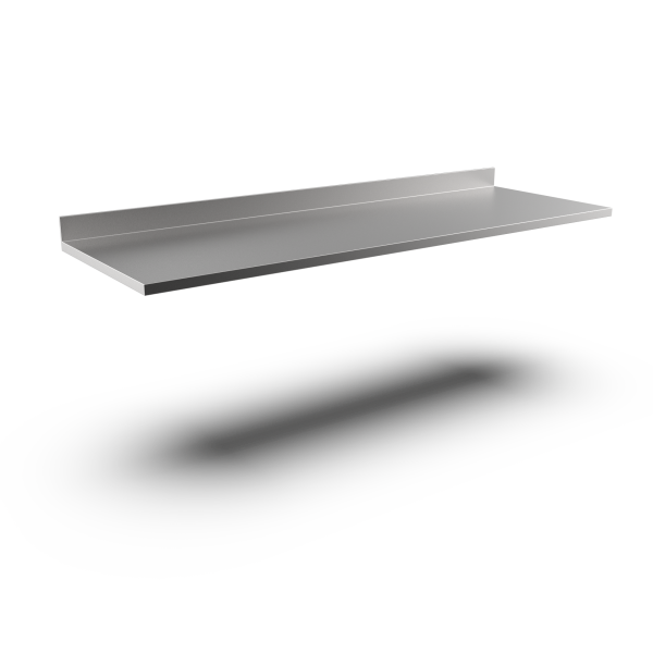 SQUARE EDGE WORKTOP W/R-UPSTAND 2400