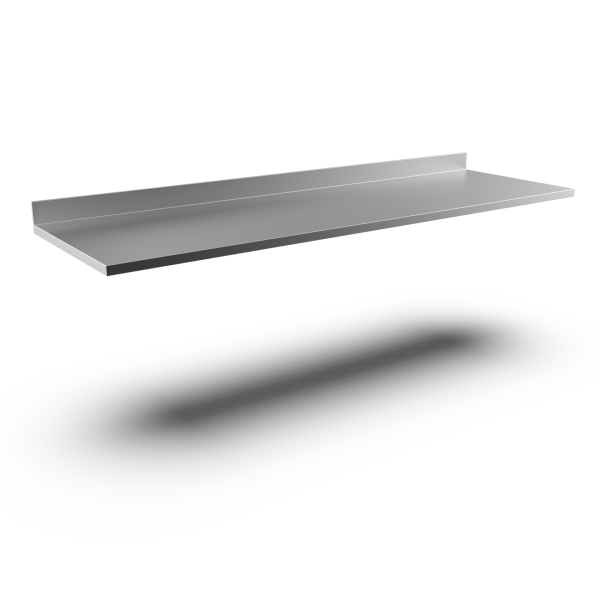 SQUARE EDGE WORKTOP W/R-UPSTAND 2600