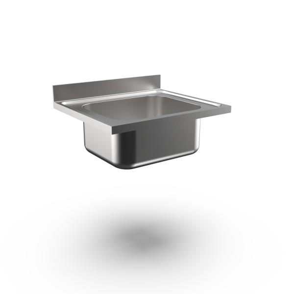 SINGLE 600X500 BOWL WORKTOP