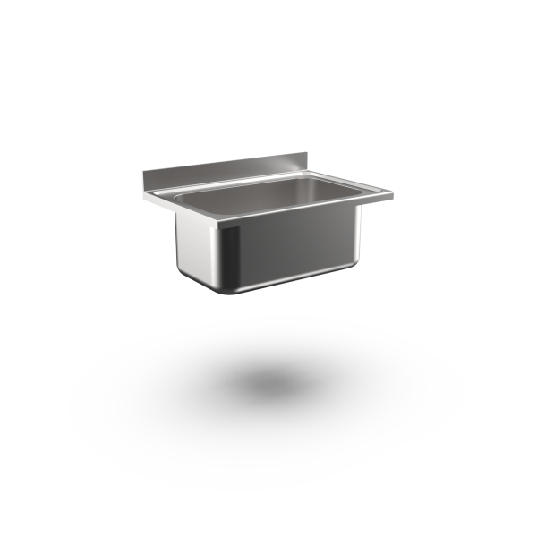 SINGLE POT WASH 800MM SINK WORKTOP