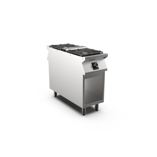 COCINA GAS 2 FUEGOS MUE. PASANTE ABIERTO