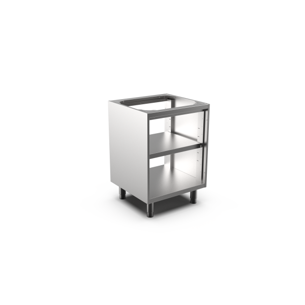 2-SIDES OPEN BASE CUPBOARD W/SHELF L.600