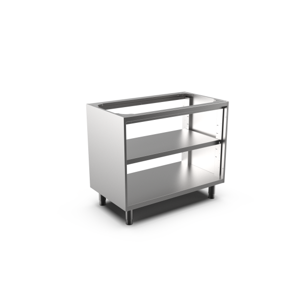 2SIDES OPEN BASE CUPBOARD W/SHELF L.1000