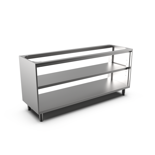 2SIDES OPEN BASE CUPBOARD W/SHELF L.1800