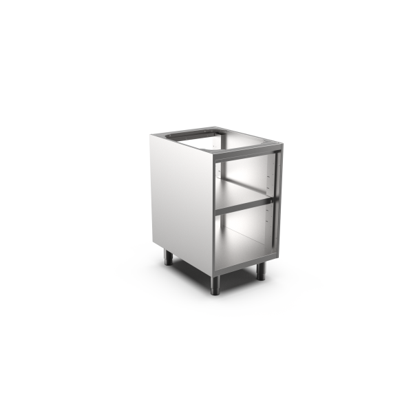 2-SIDES OPEN BASE CUPBOARD W/SHELF L.500