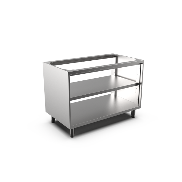 2SIDES OPEN BASE CUPBOARD W/SHELF L.1200