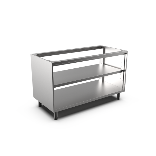 2SIDES OPEN BASE CUPBOARD W/SHELF L.1400