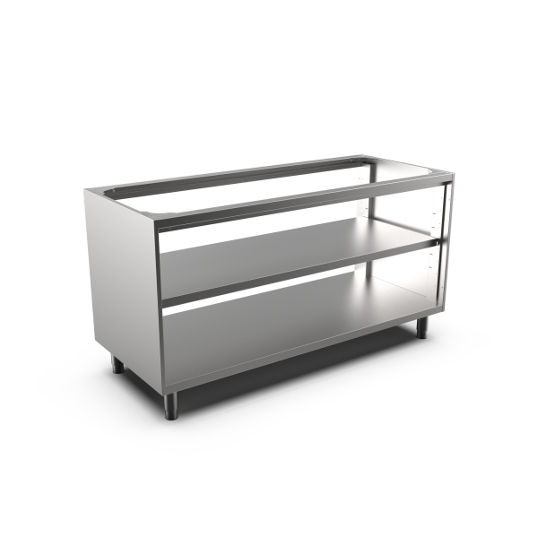 2SIDES OPEN BASE CUPBOARD W/SHELF L.1600