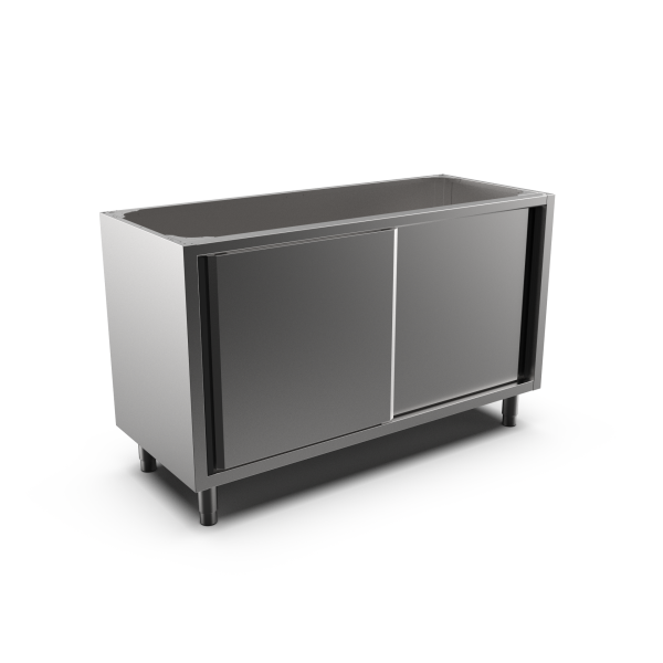 BASE CUPBOARD W/SLIDING DOORS  L. 1400