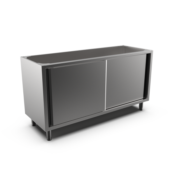 BASE CUPBOARD W/SLIDING DOORS  L. 1600