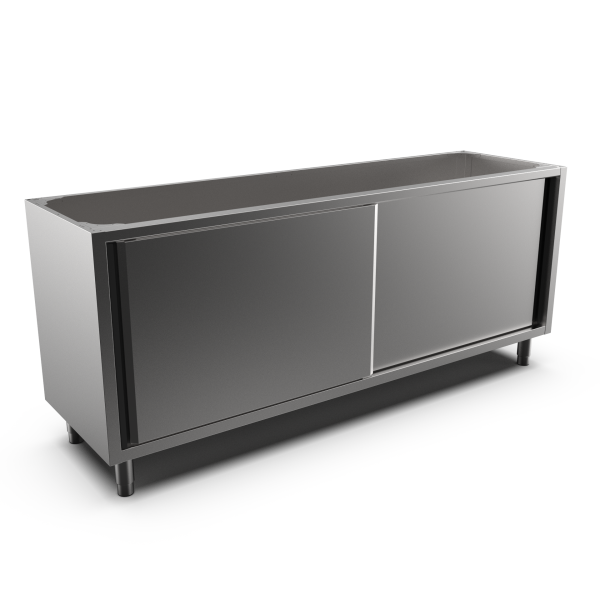 BASE CUPBOARD W/SLIDING DOORS  L. 2000