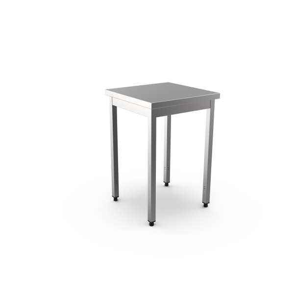 TABLE ON LEGS DISASS. NO UPSTAND L.600