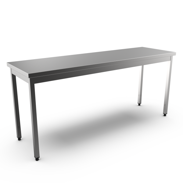 TABLE ON LEGS DISASS. NO UPSTAND L.2000