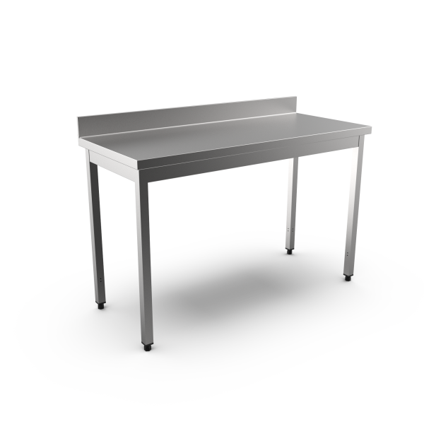 TABLE SUR PIEDS DÉMONTÉE A/DOS - 1400