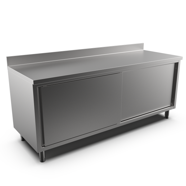 CUPBOARD W/SLID.DOORS W/US L.2000