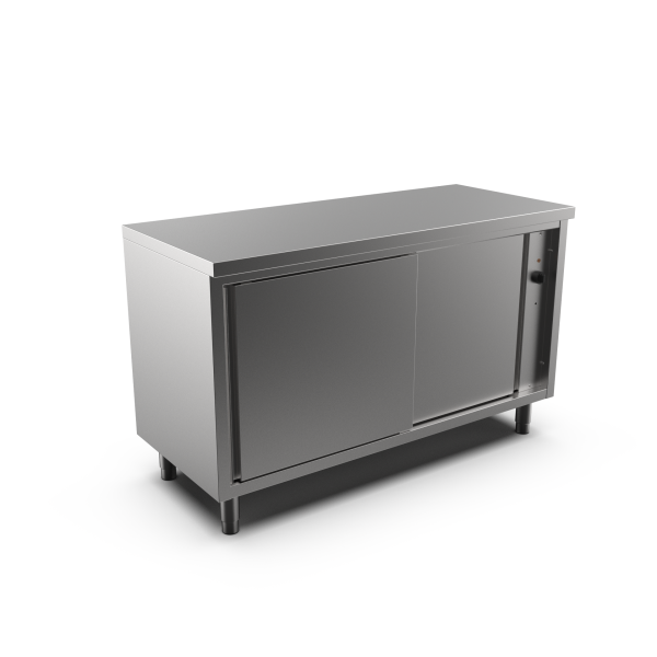 HEATED CUPBOARD NO/UPSTAND 1400