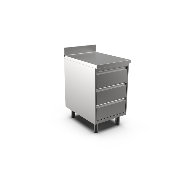 CUPBOARD-DRAWER W/BACKSPLASH 500