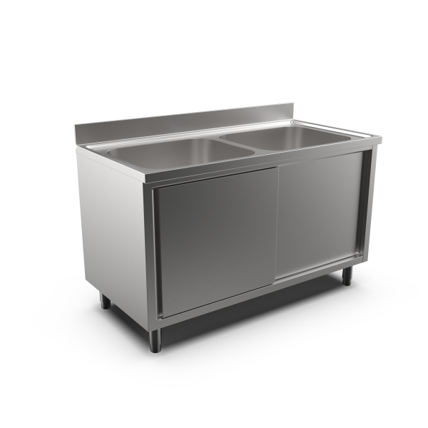 FREGADERO ARM 2 CUBAS 1400